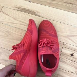 Red Nike sneakers